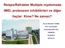 Dr. Mustafa Yılmaz - 2. Akdeniz Hematoloji Sempozyumu