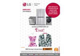 HER B&Uuml;T&Ccedil;EYE UYGUN EVLİLİK PAKETLERİ LG PREMIUM SHOP
