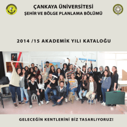 Adobe Photoshop PDF - şehir ve bölge planlama bölümü