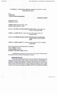 Tüm( MİLLETİ ADINA T.c. KARŞIYAKA