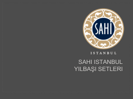 Paket No - Sahi İstanbul