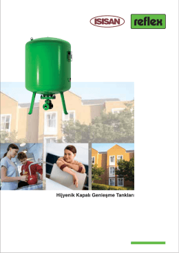 Hijyenik Kapalı Genleşme Tankları