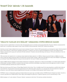 İhracatın Yıldızları 2010