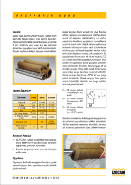 PREFABRİK - Menekse İzolasyon | Yalıtım