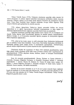 Türkçe Yeterlik Sınavı hakkında açıklama metni
