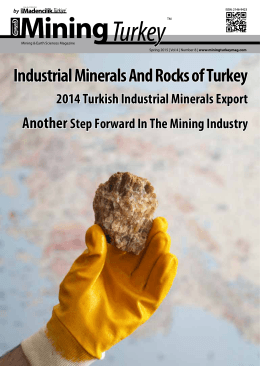 Industrial Minerals And Rocks of Turkey