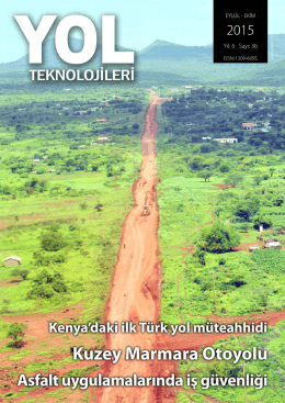 Kenya`daki İlk Yol Müteahhidi haberi Yol