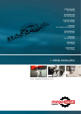 online katalog - Mega Teknik Makina