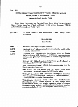Yükseköğretim Planlama, Denetleme, Akreditasyon ve