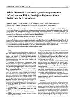 Full Text  - Klimik Dergisi