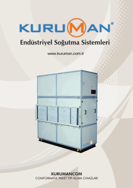 Katalog - kuruman endüstriyel soğutma sistemleri
