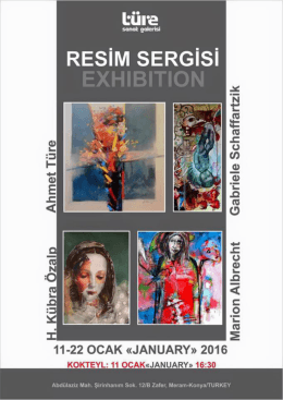 RESİM SERGİSİ - Gabriele Schaffartzik