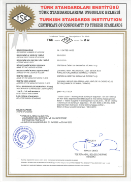 TÜRK STANDARDLARI ENSTİTÜSÜı TÜRK