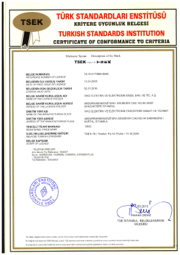 t&uuml;rk standardları enstit&uuml;s&uuml;