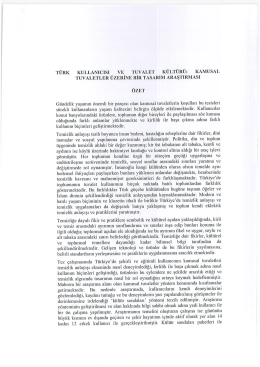 Kamusal Tuvaletler üzerine