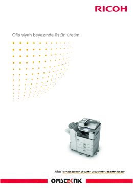 Ricoh MP2352SP, 2500€ + KDV