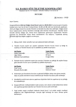 duyuruyu g&ouml;r&uuml;nt&uuml;lemek i&ccedil;in tıklayınız