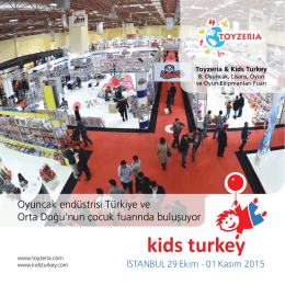 Oyuncak endüstrisi Türkiye ve Orta Doğu`nun