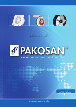 Pakosan Aspirat&ouml;r E-Katalog i&ccedil;in l&uuml;tfen tıklayınız.