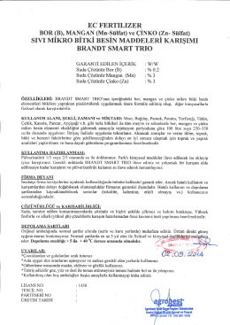 Bakanlık Onaylı Etiket