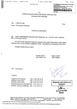^ TMO G ANTEP sUBE 03423213010