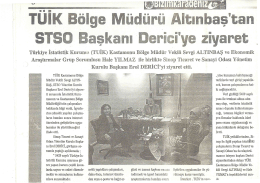TÜİK Kastamonu Bölge - Sinop Ticaret ve Sanayi Odası