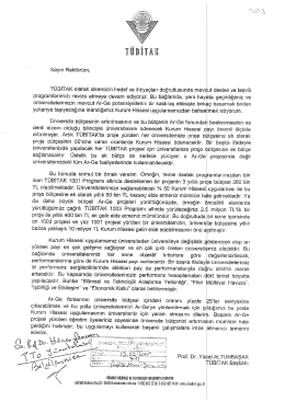 "Kurum Hissesi" uygulamasıyla "&uuml;niversitelerin"