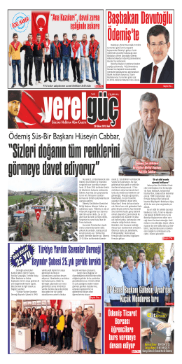 20 EKİM 2015 SALI - Yerel Güç Gazetesi Küçük Menderes | Ödemiş