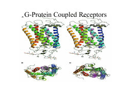 G-protein coupled receptors