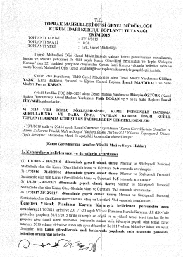 Toprak Mahsulleri Ofisi - TOÇ BİR-SEN