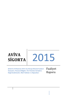 PDF - Aviva Sigorta