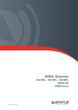 ARIES Sistemler ssoMRL-4ooMRL-450MRL