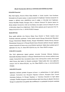 PLM Kursu Rapor-Biyogaz - Iqvet-Res