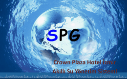 Crown Plaza Hotel İzmir Akıllı Su Yönetim Sistemi
