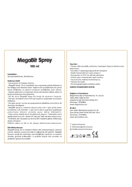 Megabit Sprey Prospektus