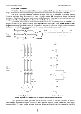 Elektro-Mekanik Kumanda Sistemleri Ders Notu-2
