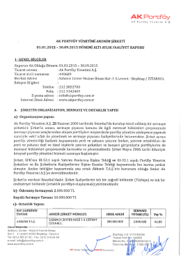 Ak Portf&ouml;y > Ak Portf&ouml;y