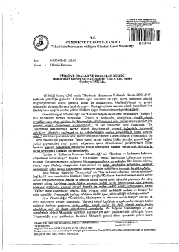 Tüketicinin Korunması ve Piyasa Gözetimi Genel Müdürlüğü