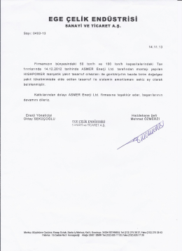 EGE çELiK ENDÜSTRisi - HIGH POWER Yakıt Tasarrufu Cihazı