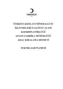 3 - T&uuml;rk Kızılayı