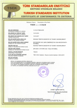 UBM-03-BK-22 Sinyal ve Kumanda Kontrol Kabloları