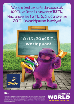 100 TL ve &uuml;zeri ilk alışverişe 10 TL,