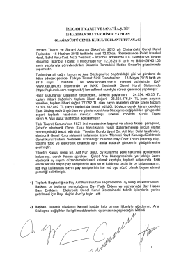 toplanti tutanagi imzali