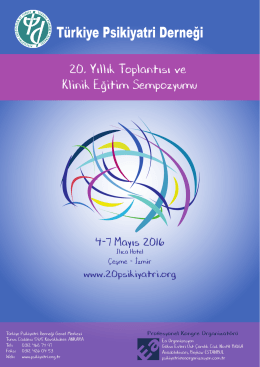 20. Yıllık Toplantı-Klinik Eğitim Sempozyumu