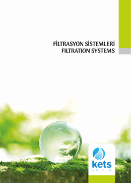 filtrasyon sistemleri fıltratıon systems