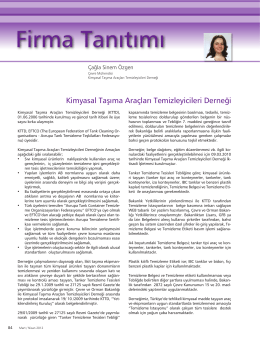 Haber-Turkchem Dergisi
