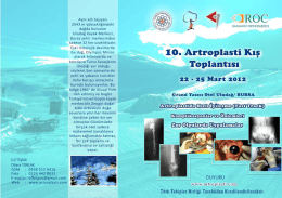 10. Artroplasti Kış Toplantısı.cdr