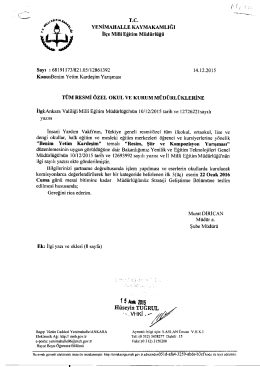 İnsani Yardım Vakfı Tarafından Düzenlenen "Benim Yetim Kardeşim"