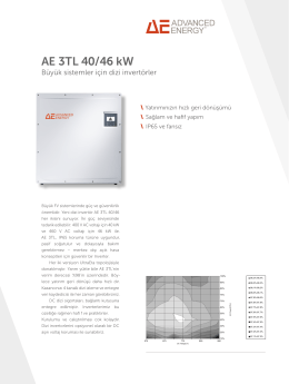 AE 3TL 40/46 kW - Advanced Energy