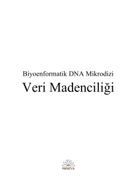 Biyoenformatik DNA Mikrodizi Veri